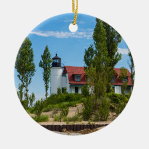 Point Betsie Lighthouse Keramikornament