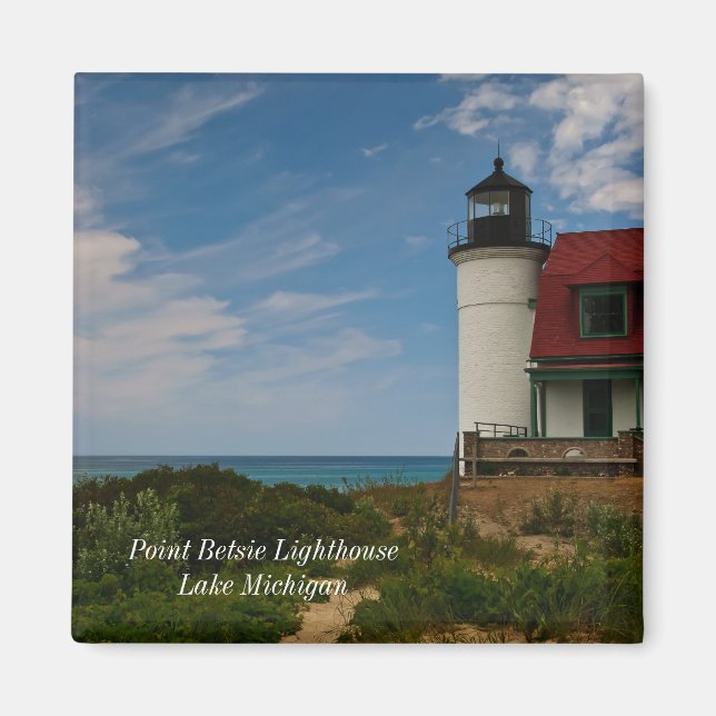 Point Betsie Lighthouse Magnet (Vorne)