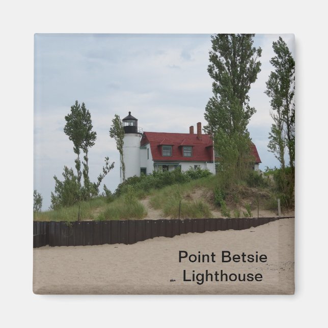 Point Betsie Lighthouse Magnet (Vorne)