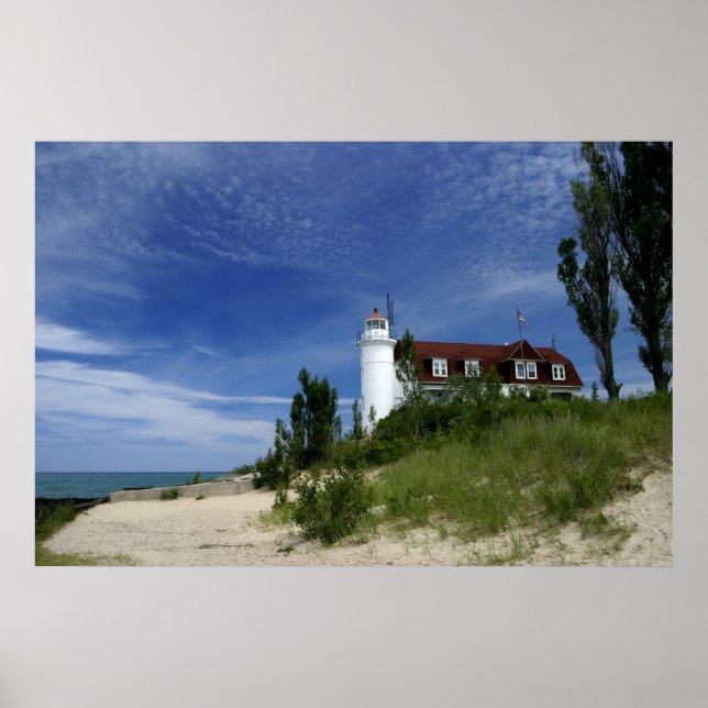 Point Betsie Lighthouse Poster (Vorne)
