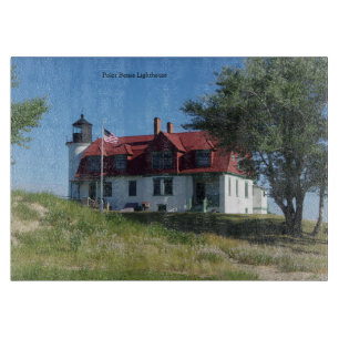 Point Betsie Lighthouse Schneidbrett Schneidebrett