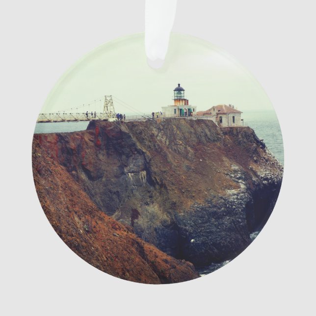 Point Bonita Lighthouse #1 Ornament (Vorderseite)