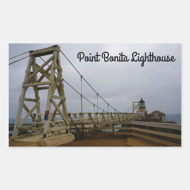 Point Bonita Lighthouse #2-2 Stickers (Vorderseite)