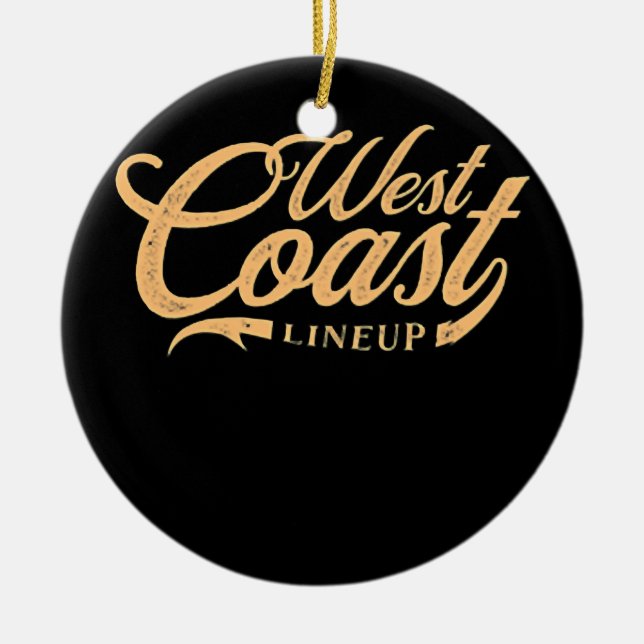 Point Buchon Bull Gopher Funny Fishing Keramik Ornament (Vorne)