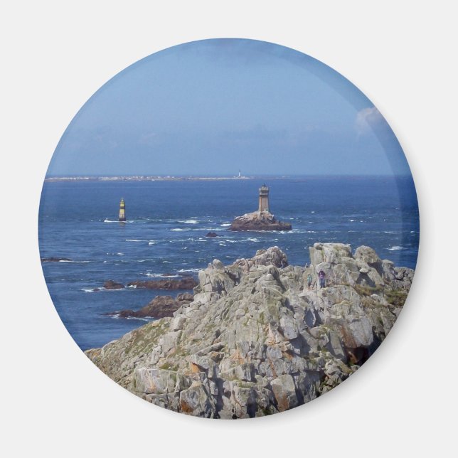 Point du Raz, Frankreich Magnet (Vorne)
