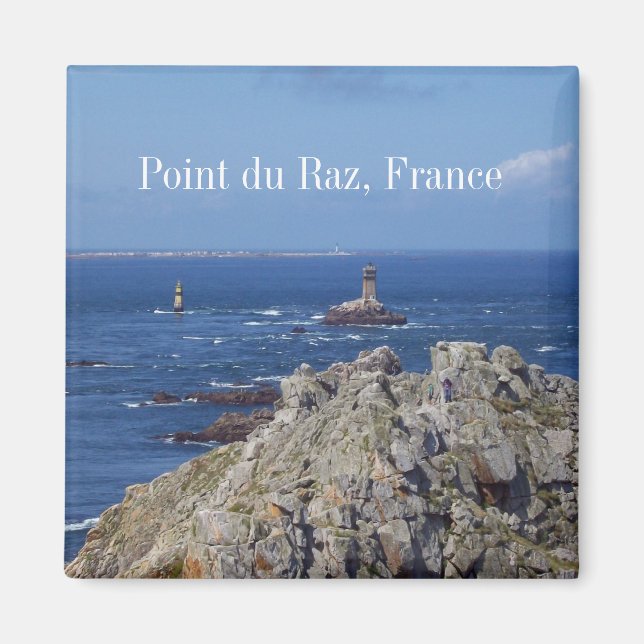 Point du Raz, Frankreich Magnet (Vorne)