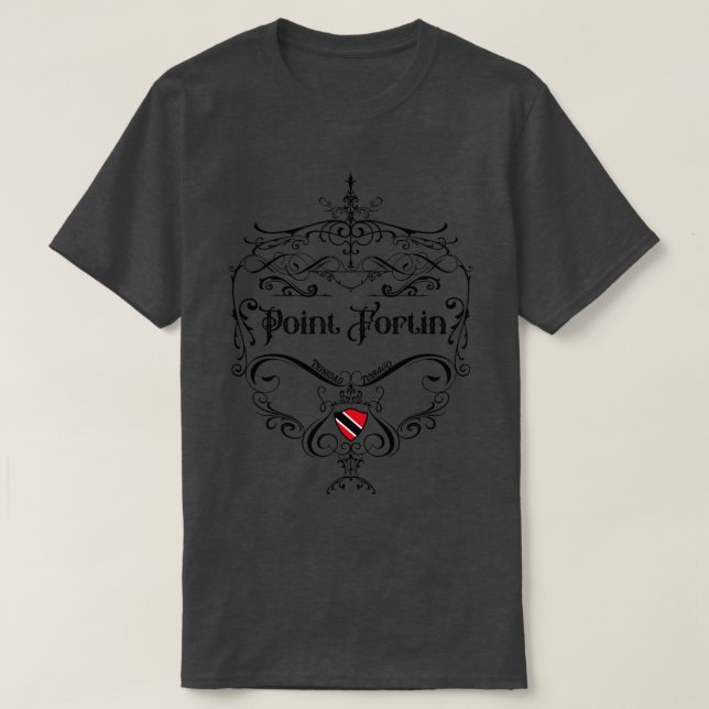 Point Fortin Vintages Design T-Shirt (Design vorne)