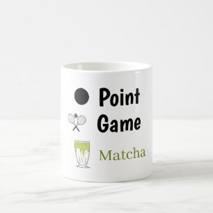 Point Game Matcha-Kaffeetasse Kaffeetasse