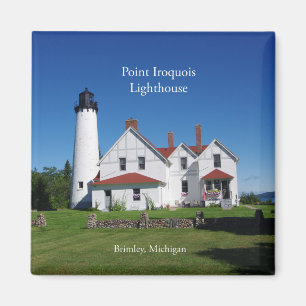 Point Iroquois Lighthouse Magnet