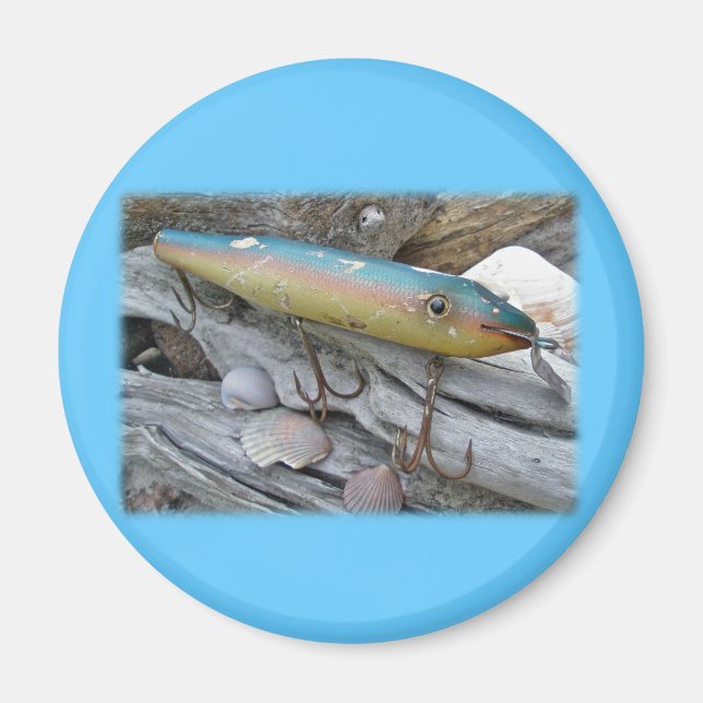 Point Jude Cape Codder Vintage Köder Serie Magnet (Vorne)