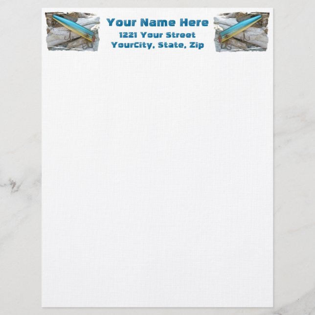 Point Jude Rhode Island Special Lure Letterhead Briefkopf (Vorderseite)