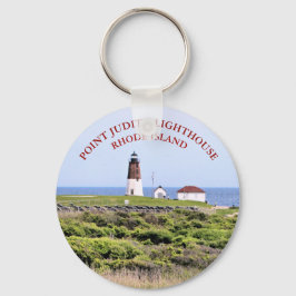 Point Judith Lighthouse, Rhode Island Schlüsselanh Schlüsselanhänger