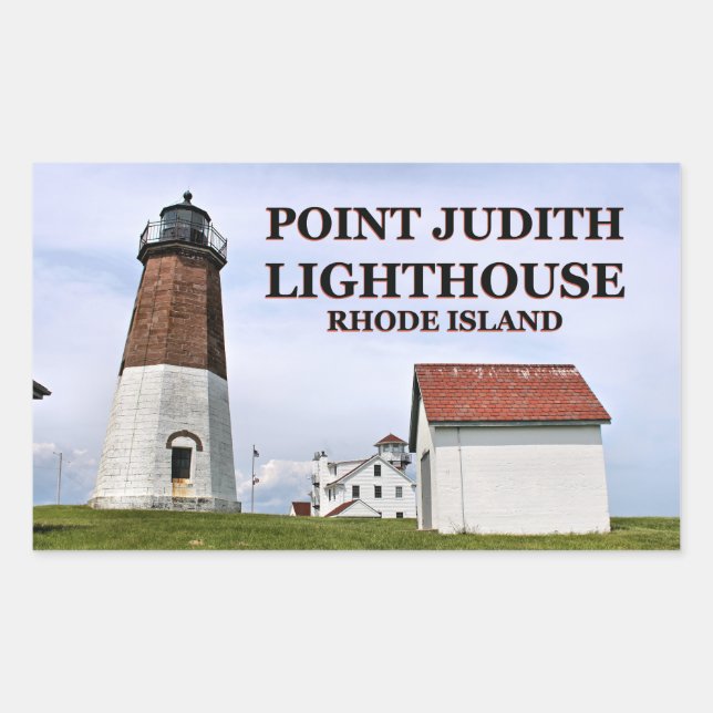 Point Judith Lighthouse, Rhode Island Stickers (Vorderseite)