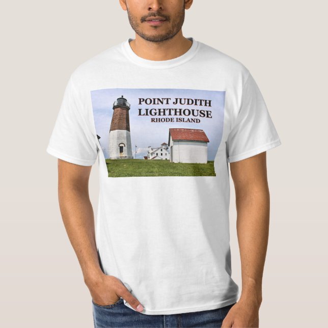Point Judith Lighthouse, Rhode Island T - Shirt (Vorderseite)