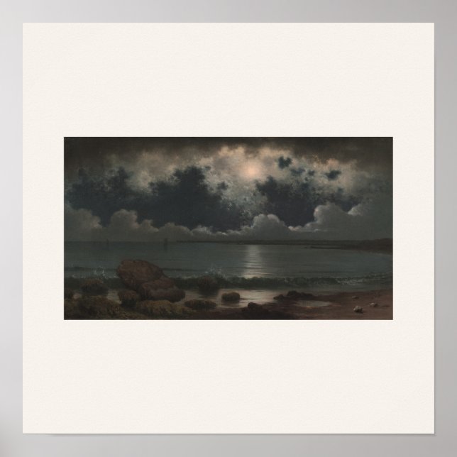 Point Judith, Rhode Island - Quadratisches Poster (Vorne)
