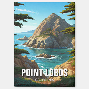 Point Lobos California Travel Magnet