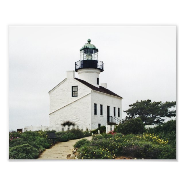 Point Loma Lighthouse Fotodruck (Vorne)