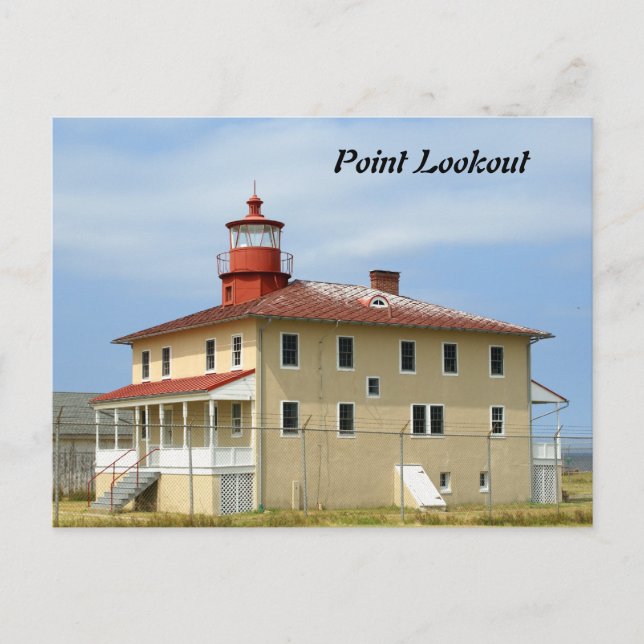 Point Lookout Lighthouse Postkarte (Vorderseite)