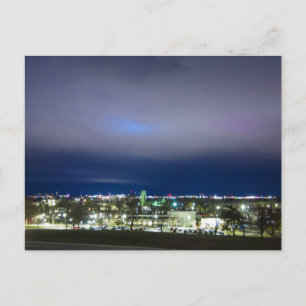 Point Lookout und Branson, MIssouri in der Nacht Postkarte