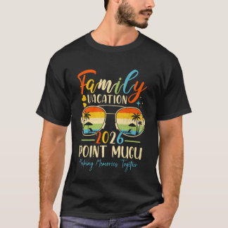 Point Mugu Strand Kalifornien Familienurlaub 2026  T-Shirt