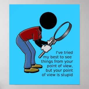 Point of View ist dumm Poster