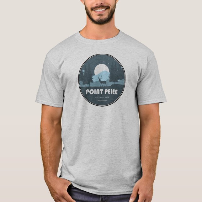 Point Pelee Nationalpark Deer T-Shirt (Vorderseite)