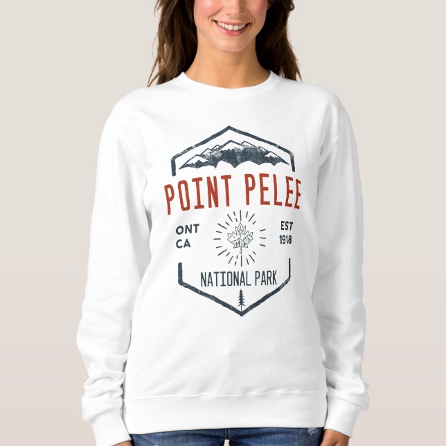 Point Pelee Nationalpark Kanada erschüttert Sweatshirt (Vorderseite)
