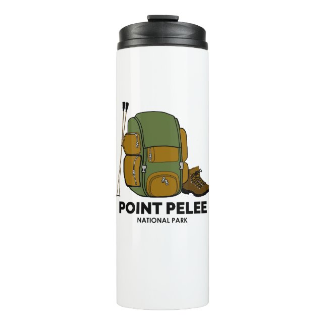 Point Pelee Nationalpark Ontario Kanada Backpack Thermosbecher (Vorderseite)