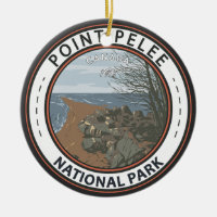 Point Pelee Nationalpark Reisen Vintages Abzeichen