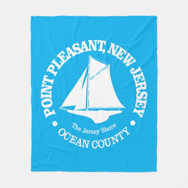 Point Pleasant NJ (sloop) Fleecedecke (Vorderseite)
