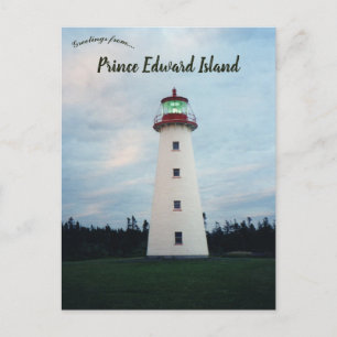 Point Prim Leuchtturm PEI Kanada Postkarte