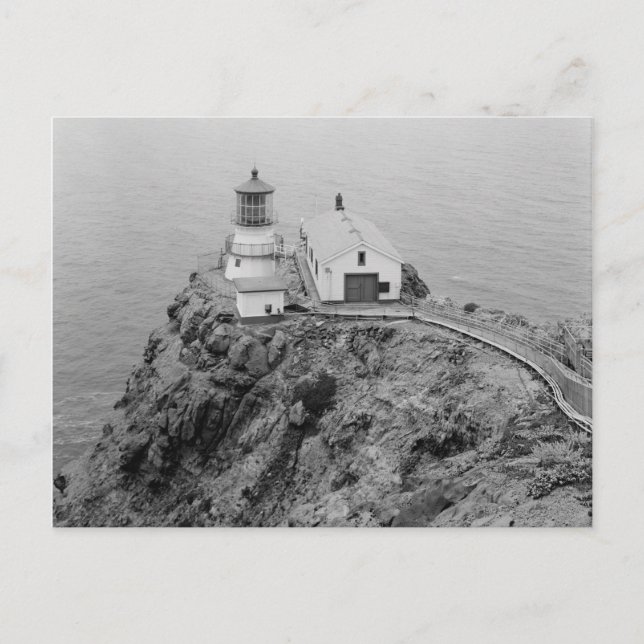 Point Reyes Leuchtturm Postkarte (Vorderseite)