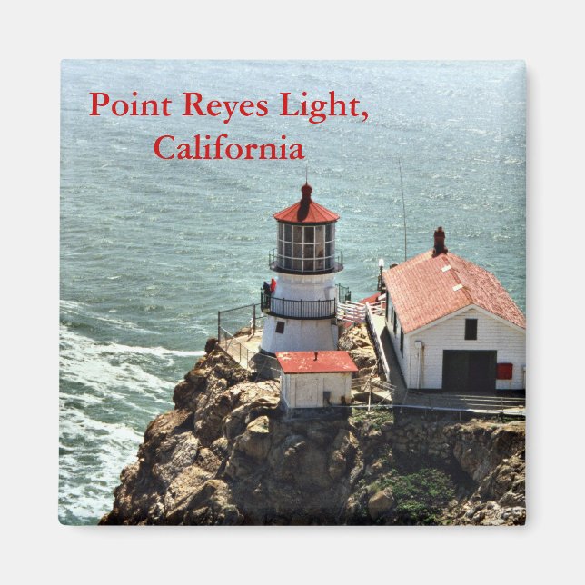 Point Reyes Light, California Magnet (Vorne)