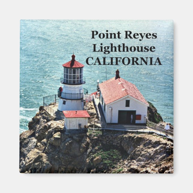 Point Reyes Lighthouse, California Magnet (Vorne)