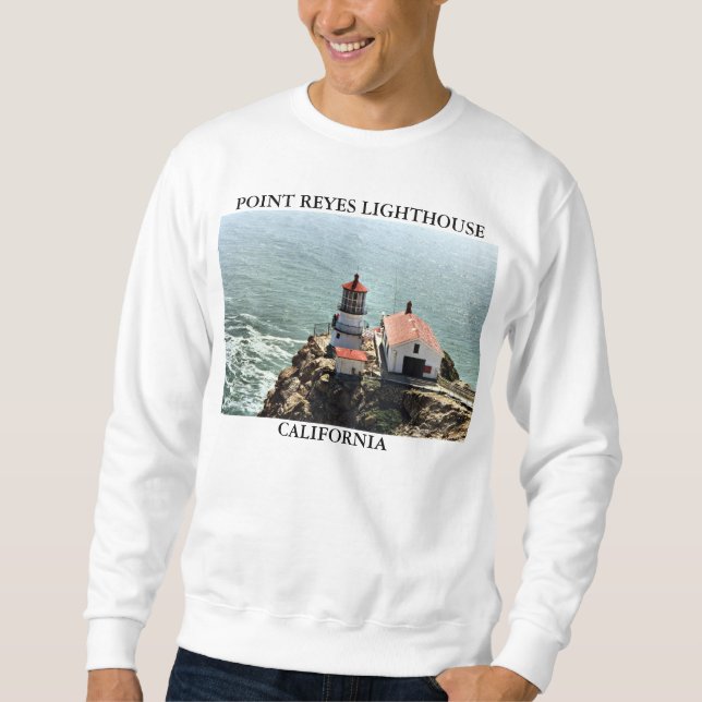 Point Reyes Lighthouse, Kalifornien Sweatshirt (Vorderseite)
