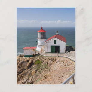 Point Reyes Lighthouse, Marin Landkreis, Kaliforni Postkarte