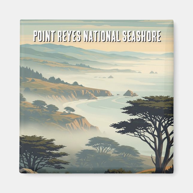 Point Reyes National Seashore Mist Magnet (Vorne)