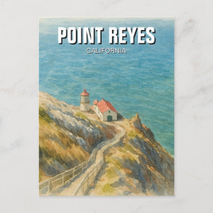 Point Reyes National Seashore Travel Postkarte