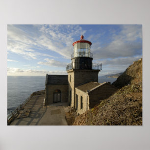 Point Sur Leuchtturm Point Sur State Historic Park Poster