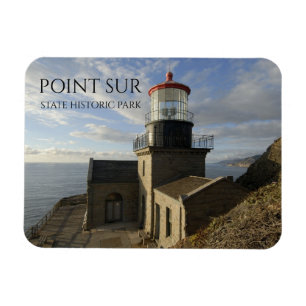 Point Sur Lighthouse Point Sur Staat Historischer  Magnet
