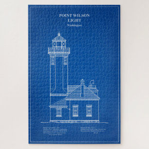 Point Wilson Lighthouse - Washington - AD Puzzle