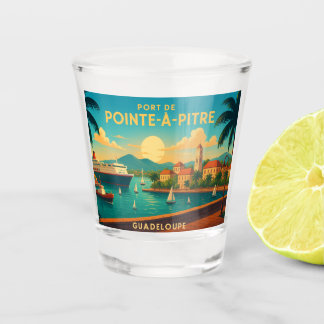 Pointe-à-Pitre Guadeloupe Schnapsglas