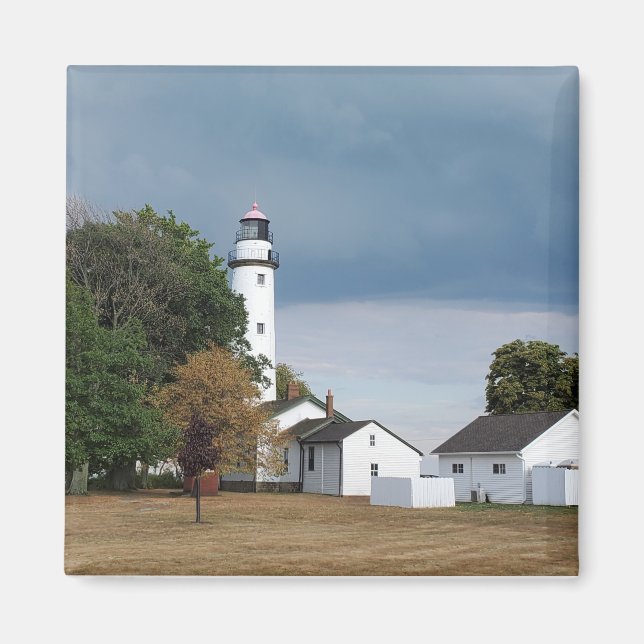 Pointe Aux Barques Lighthouse Magnet (Vorne)