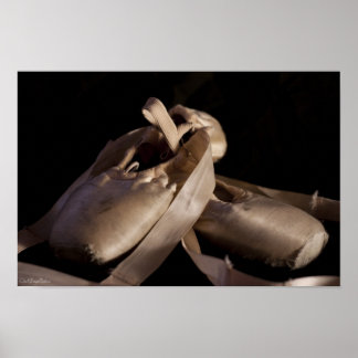 Pointe (Ballett) Schuhe Poster