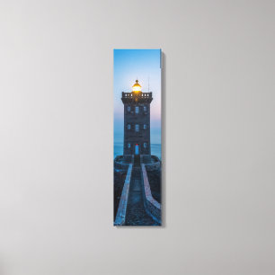 Pointe de Kermorvan Lighthouse Vertical Leinwand A