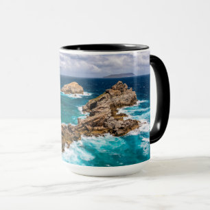 Pointe des Chateaux, Grande-Terre, Guadeloupe #2 Tasse
