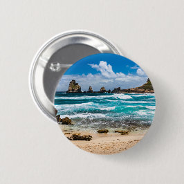 Pointe des Chateaux, Grande-Terre, Guadeloupe Button