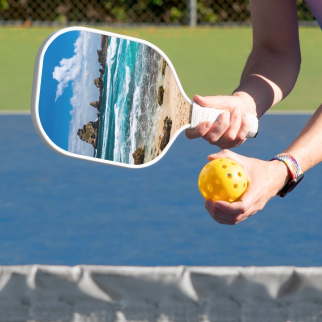 Pointe des Chateaux, Grande-Terre, Guadeloupe Pickleball Schläger (InSitu)
