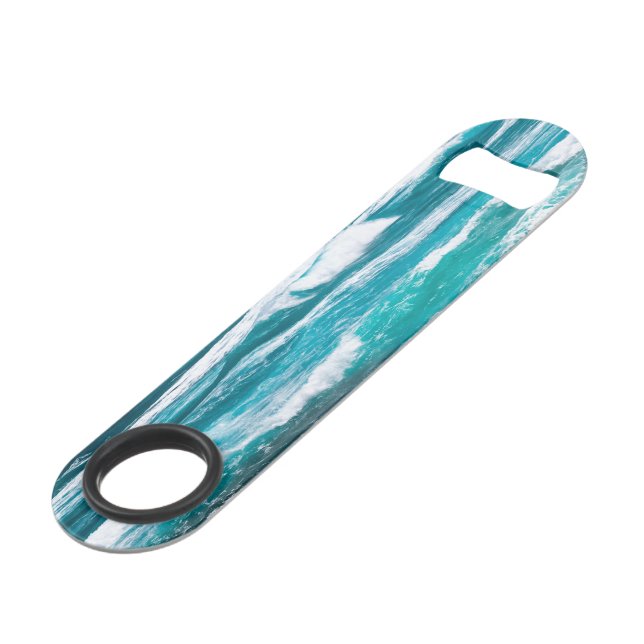 Pointe des Chateaux, Grande-Terre, Guadeloupe Speed Flaschenöffner (Vorderseite Schrägansicht)