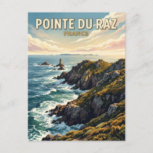 Pointe du Raz Frankreich Postkarte